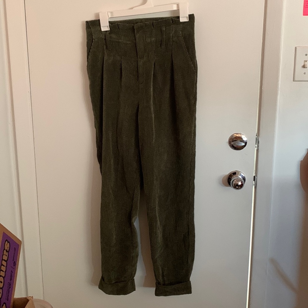 Green Corduroy Wild Fable pants